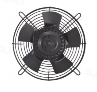 Осевой вентилятор с защитной решеткой Ровен YWF(K)4D-450-Z (Axial fans) всасывание